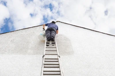 Peinture extérieure à Aussevielle — façades et ravalement